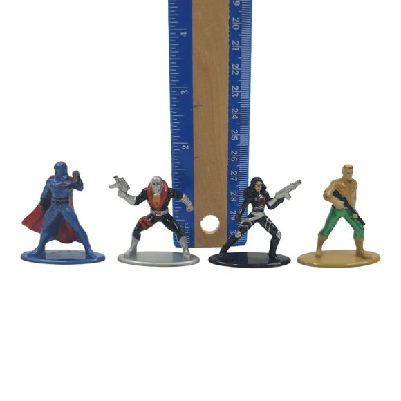 GI Joe Cobra Commander Destro Baroness Duke Die Cast Action Figures Jada Toys - Picture 14 of 16